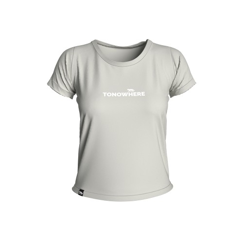 Camisa Feminina Cinza em Modal CEF001A001