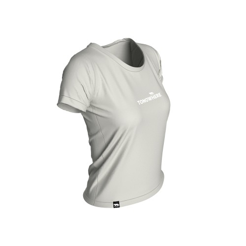 Camisa Feminina Cinza em Modal CEF001A001